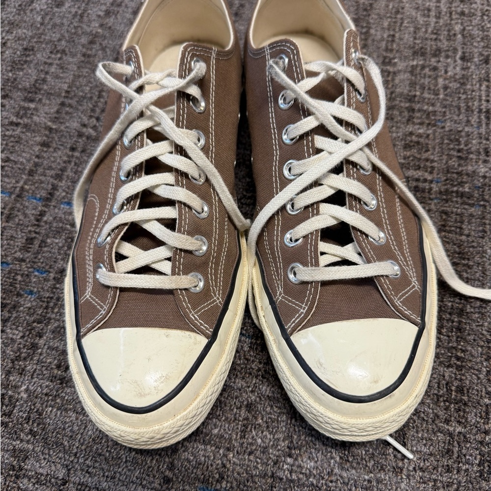 Converse Brown Canvas Men's Sneakers